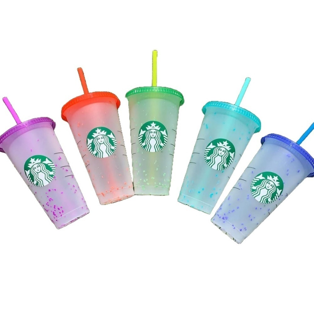 Purple Starbucks Pink Confetti Tumbler - Picture 2 of 2